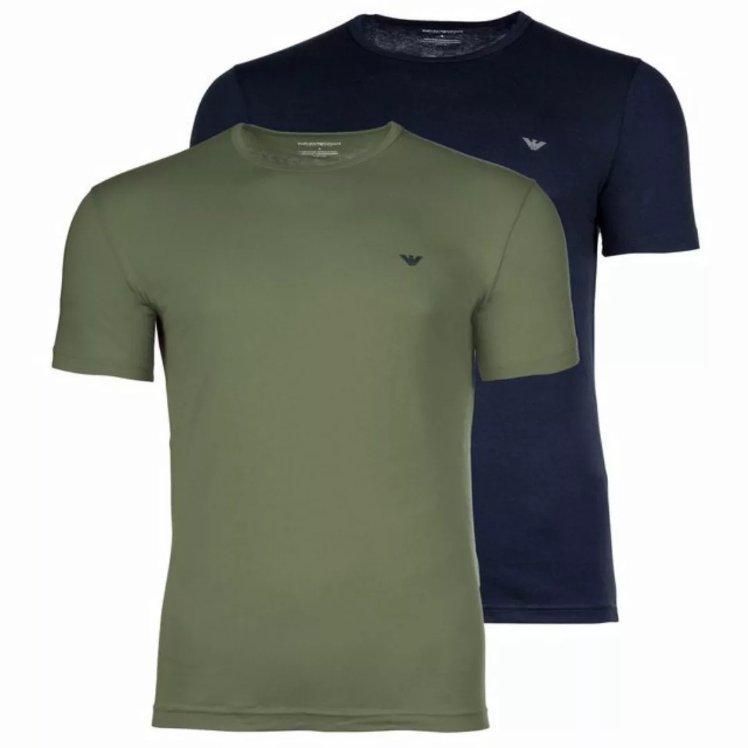 Emporio Armani T-Shirt Herren T-Shirt, 2er Pack - ENDURANCE, Rundhals günstig online kaufen