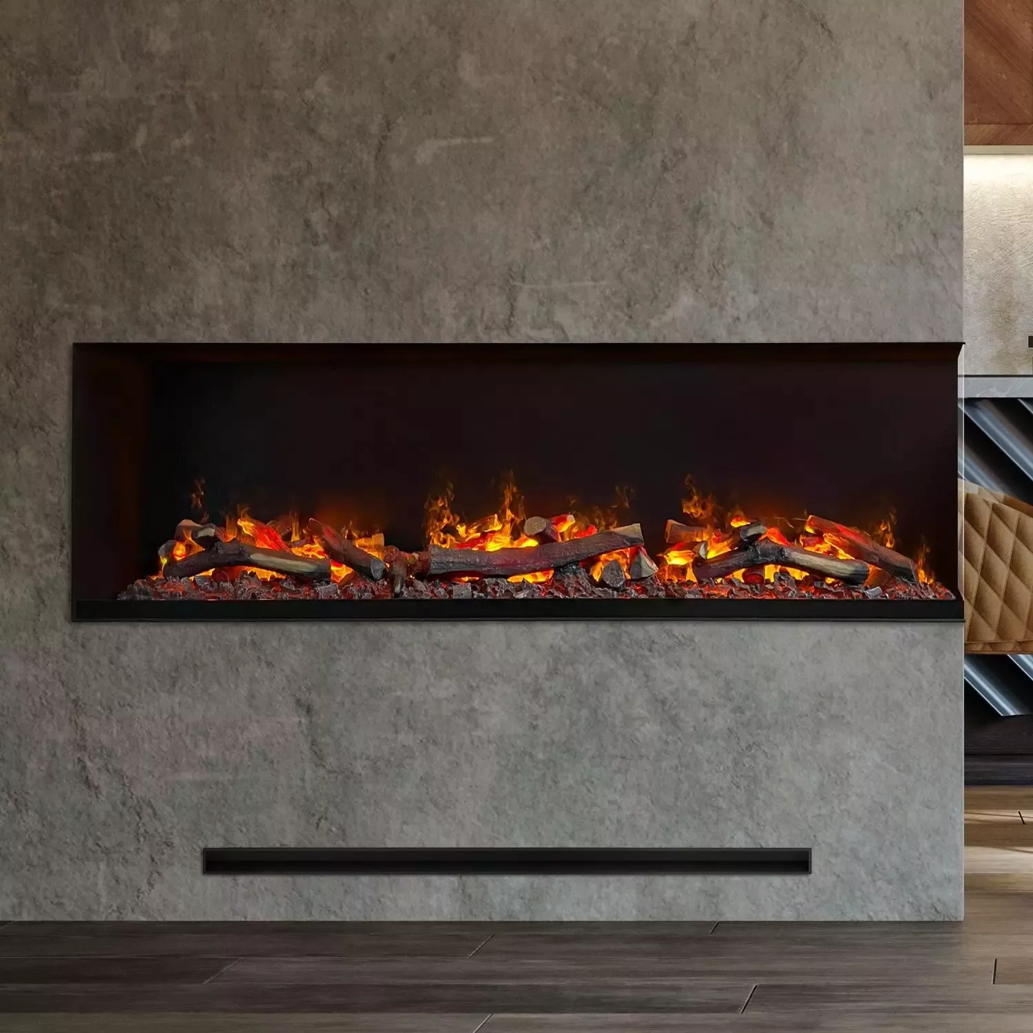 muenkel design wall fire electronic PRO FR 1610 [Opti-myst Elektrokamineins günstig online kaufen