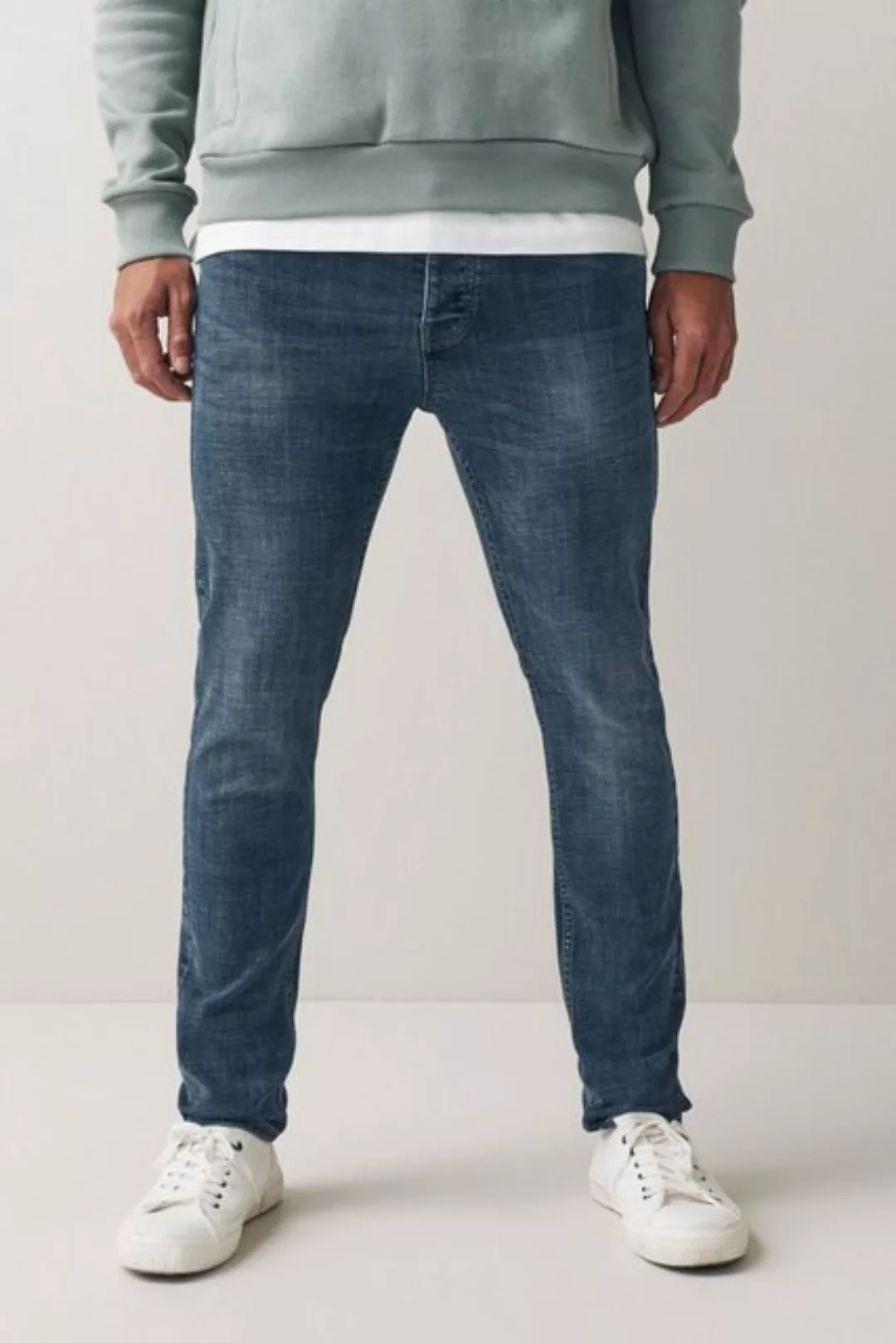 Next Skinny-fit-Jeans Skinny Fit Ultimate Comfort Super Stretch-Jeans (1-tl günstig online kaufen