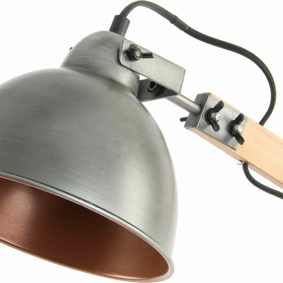 Tischlampe Dkd Home Decor Metall Holz 220 V 25w (50 X 19 X 79 Cm) günstig online kaufen