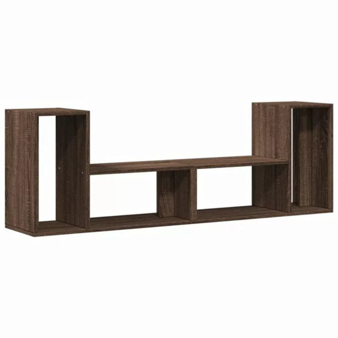 vidaXL TV-Schrank TV-Schränke 2 Stk. Braun Eichen-Optik 75x30x50 cm Holzwer günstig online kaufen