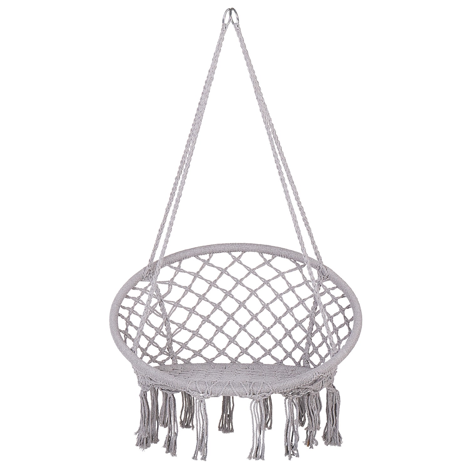 Beliani Hängesessel Grau 61x51x107 günstig online kaufen