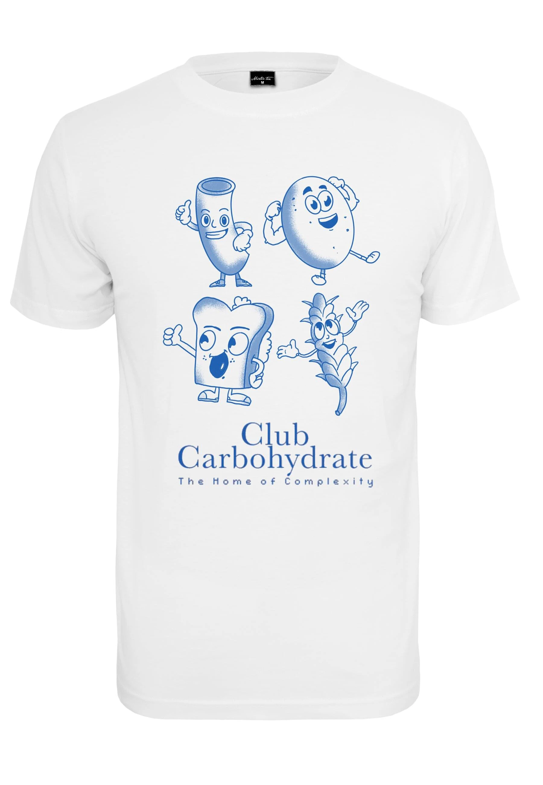 MisterTee T-Shirt "MisterTee Herren Club Carbohydrate Tee" günstig online kaufen