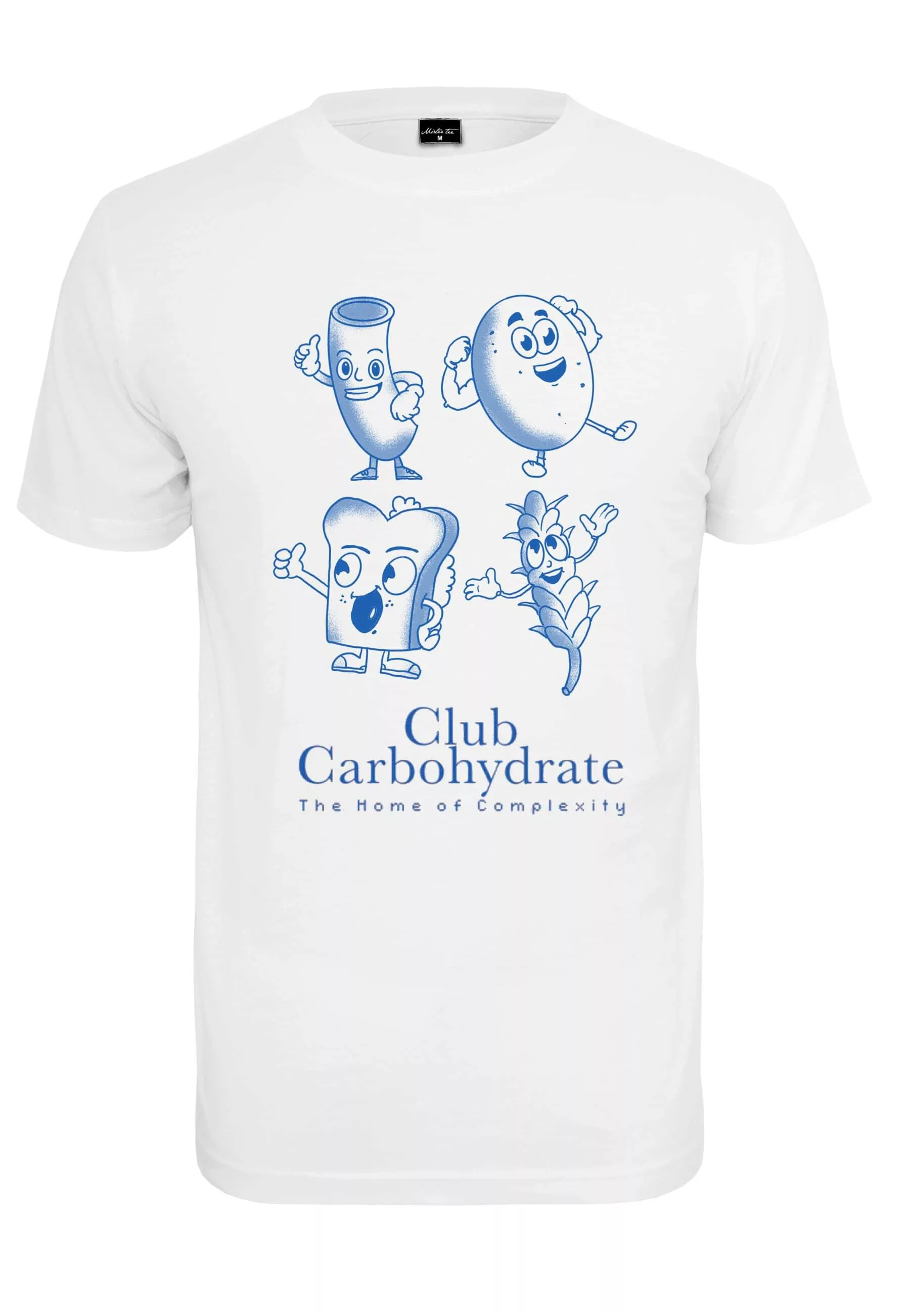 MisterTee T-Shirt "MisterTee Herren Club Carbohydrate Tee" günstig online kaufen