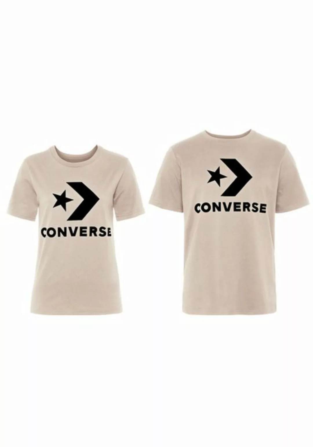 Converse T-Shirt CONVERSE GO-TO STAR CHEVRON LOGO STANDARD-FIT T-SHIRT (1-t günstig online kaufen