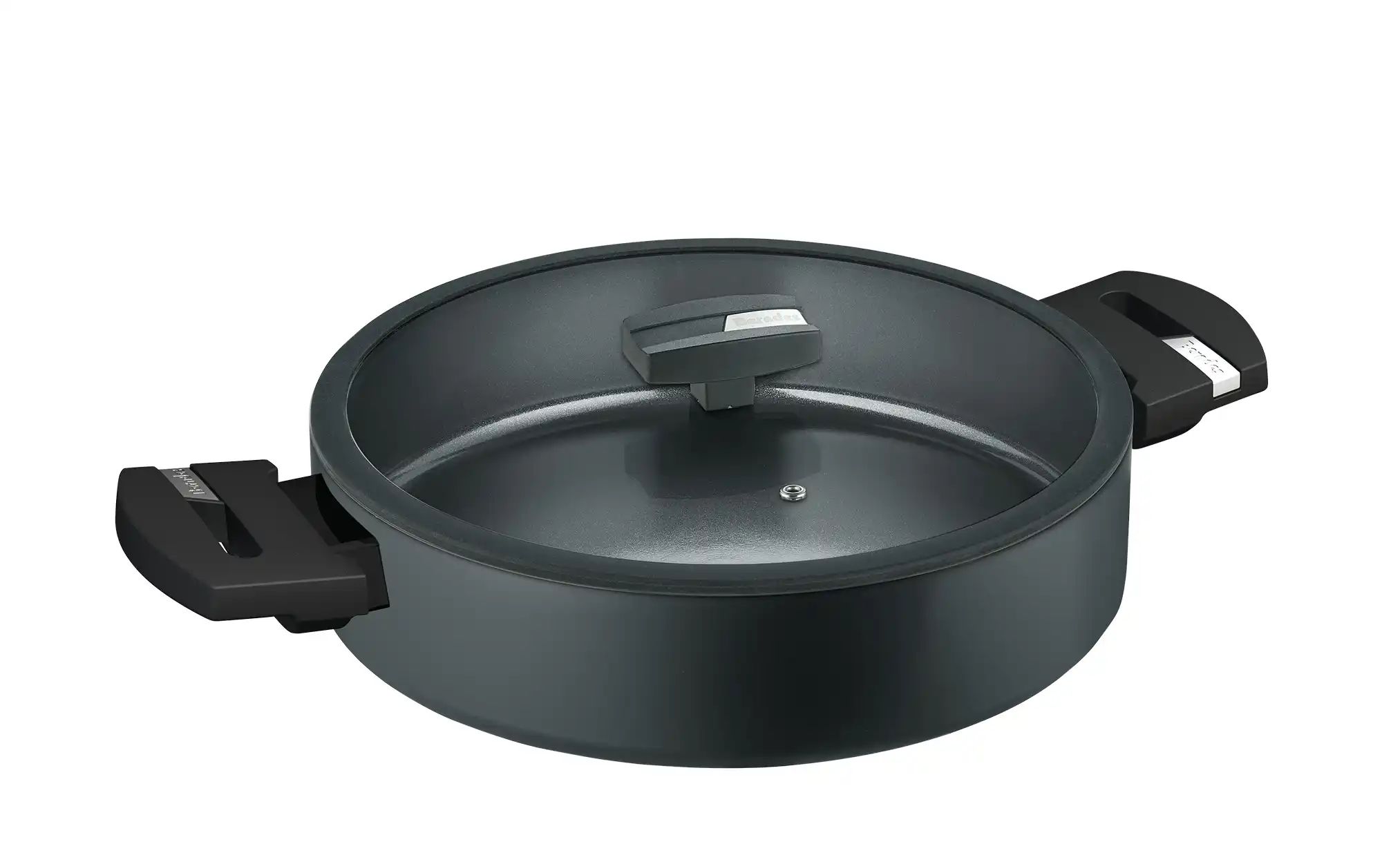 Berndes Servierpfanne mit Deckel  b.green ¦ Aluminium ¦ Maße (cm): H: 6,6 günstig online kaufen