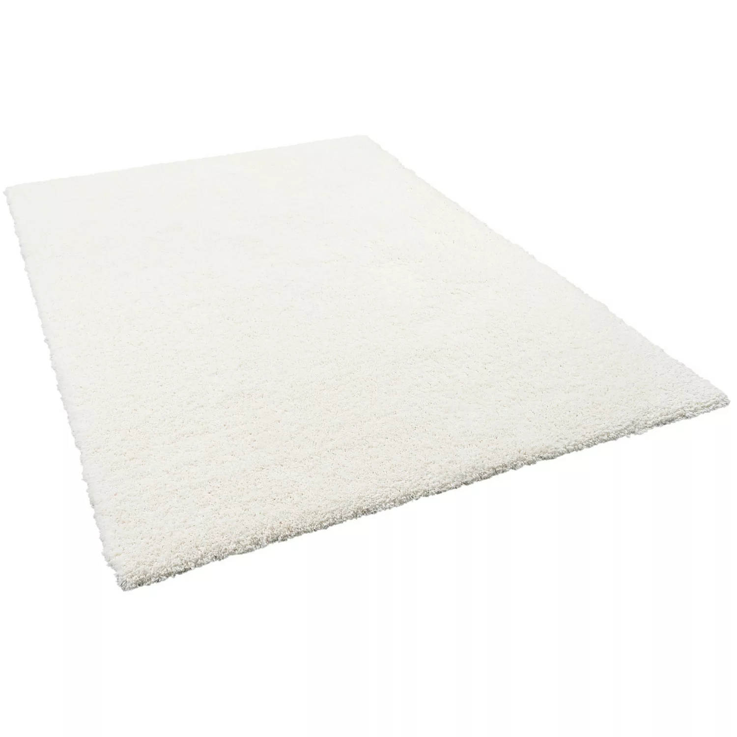 Snapstyle Luxus Hochflor Shaggy Teppich Dream Creme 160x160cm günstig online kaufen