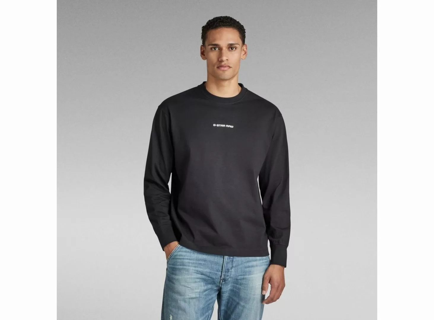 G-STAR Langarmshirt Boxy Base r t l/s (1-tlg) günstig online kaufen