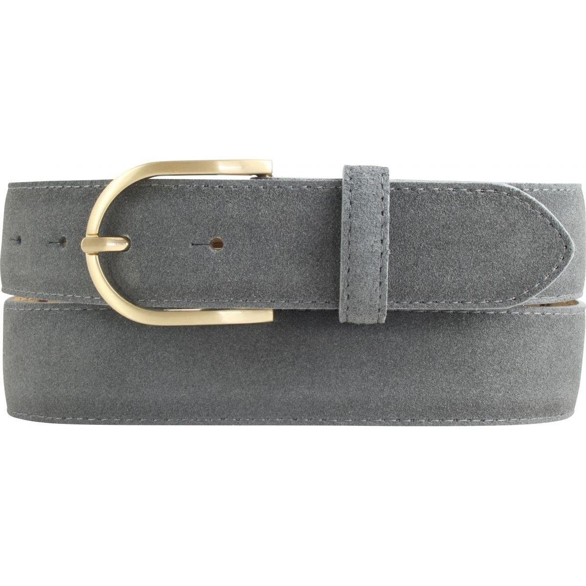 BELTINGER Ledergürtel Damen-Gürtel aus Veloursleder 3,5 günstig online kaufen