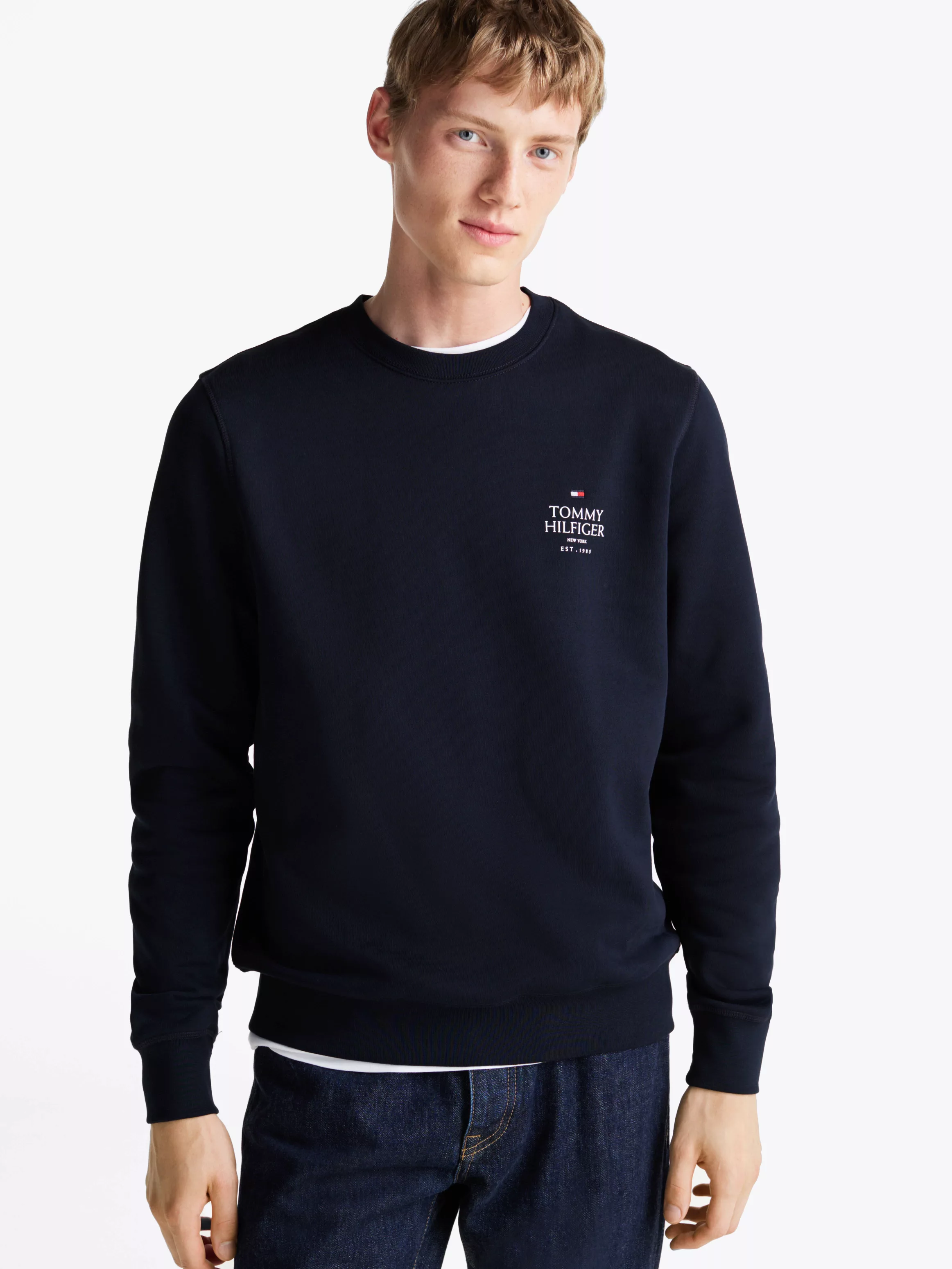 Tommy Hilfiger Sweatshirt HILFIGER STACK SWEATSHIRT günstig online kaufen