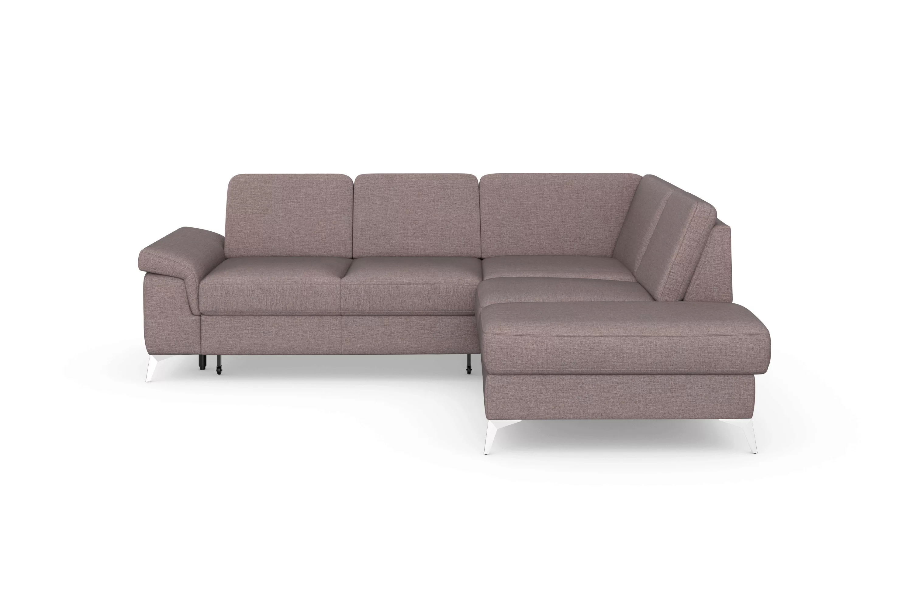 sit&more Ecksofa "Padua L-Form", inklusive Sitztiefenverstellung, Armteilfu günstig online kaufen