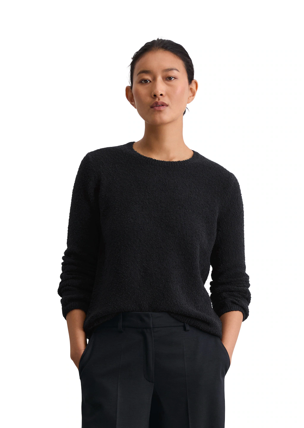 Marc OPolo Strickpullover "aus Bouclé-Garn" günstig online kaufen