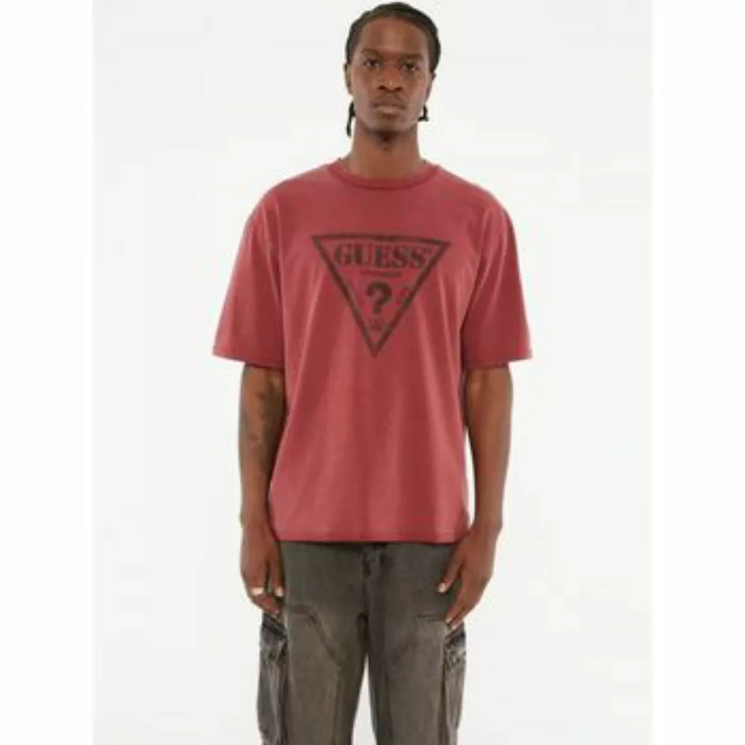 Guess  T-Shirts & Poloshirts M4BI13 K8FQ4 GO VNT TRIANGLE-F5E9 WINE günstig online kaufen