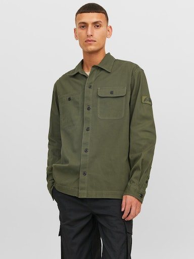 Jack & Jones Langarmhemd JCOCLASSIC BEN OVERSHIRT LS RELAXED NOOS günstig online kaufen