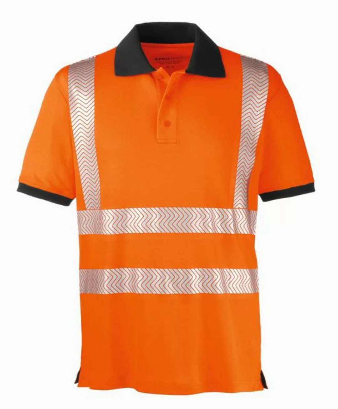 4PROTECT Warnschutz-Shirt Warnschutz-Polo-Shirt Orlando günstig online kaufen