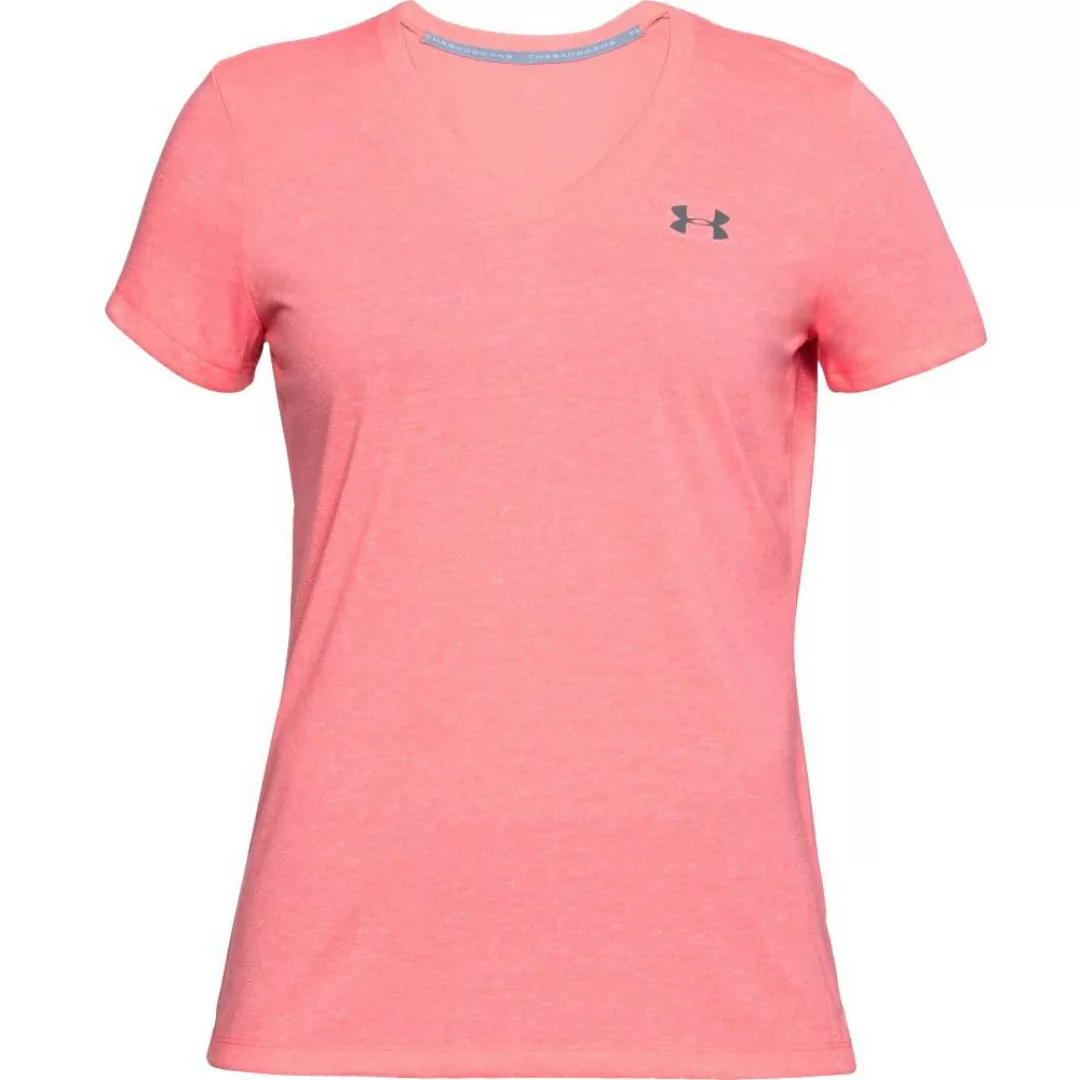 Under Armour Threadborne Kurzärmeliges T-shirt XS Pink günstig online kaufen