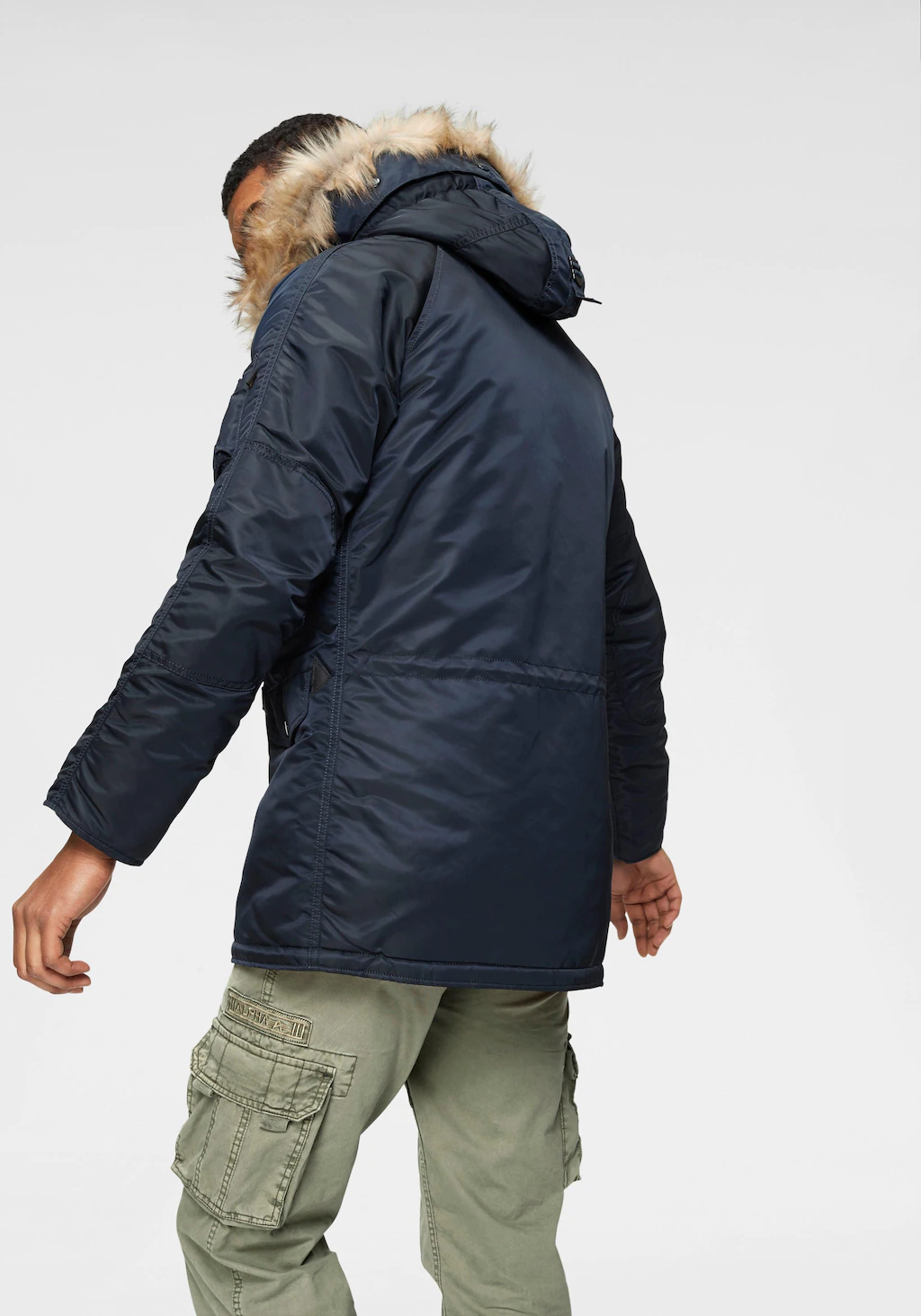 Alpha Industries Parka "N3B VF 59", mit Kapuze, mit abnehmbarem Kunstfellkr günstig online kaufen