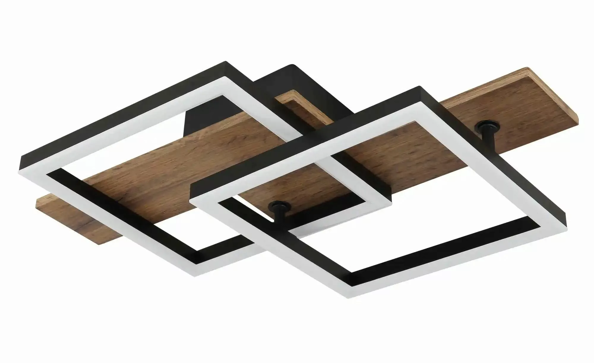 Globo Lighting Deckenleuchte   ¦ schwarz ¦ Maße (cm): B: 44 H: 8,5 Lampen & günstig online kaufen