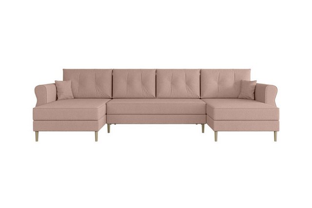 ALTDECOR Wohnlandschaft HERMES-U, Couch mit Schlaffunktion, Wohnzimmer - Wo günstig online kaufen