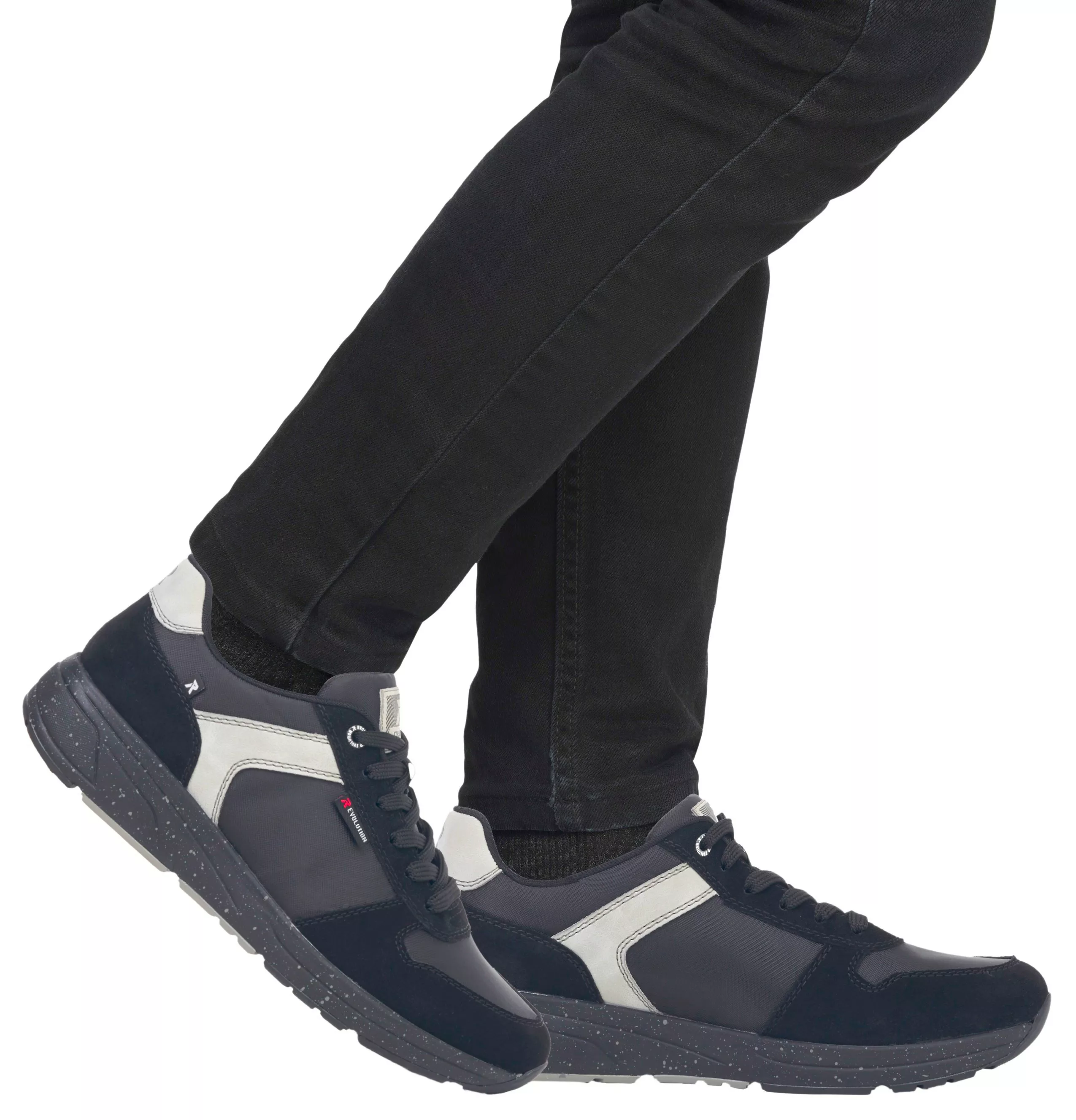 Rieker EVOLUTION Sneaker, Freizeitschuh, Halbschuh, Schnürschuh mit gepolst günstig online kaufen