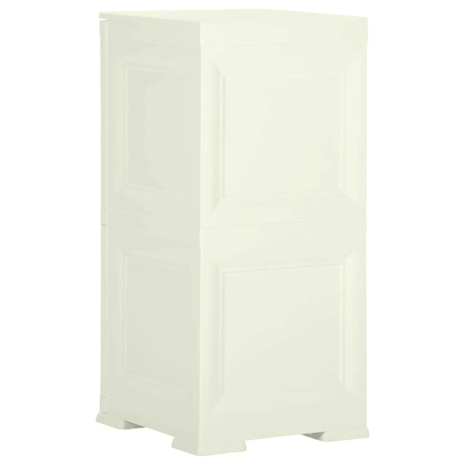 Kunststoffschrank 40x43x85,5 Cm Holzdesign Creme günstig online kaufen