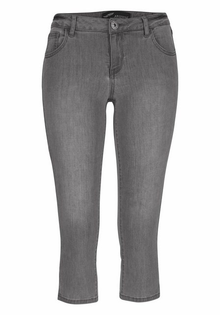 Arizona Caprijeans Ultra-Stretch Mid-Waist günstig online kaufen