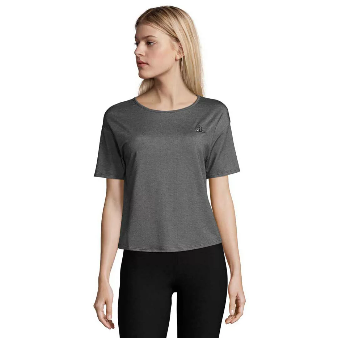 Le Coq Sportif Tech Loose Nº2 Kurzärmeliges T-shirt M Grey günstig online kaufen