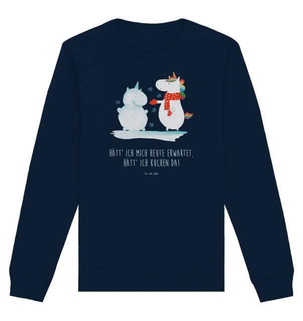 Mr. & Mrs. Panda Longpullover Größe XS Einhorn Schneemann - French Navy - G günstig online kaufen