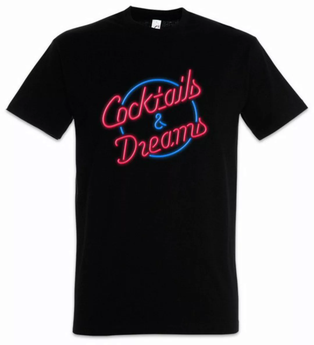 Urban Backwoods Print-Shirt Cocktails & Dreams Herren T-Shirt Cocktail 80s günstig online kaufen