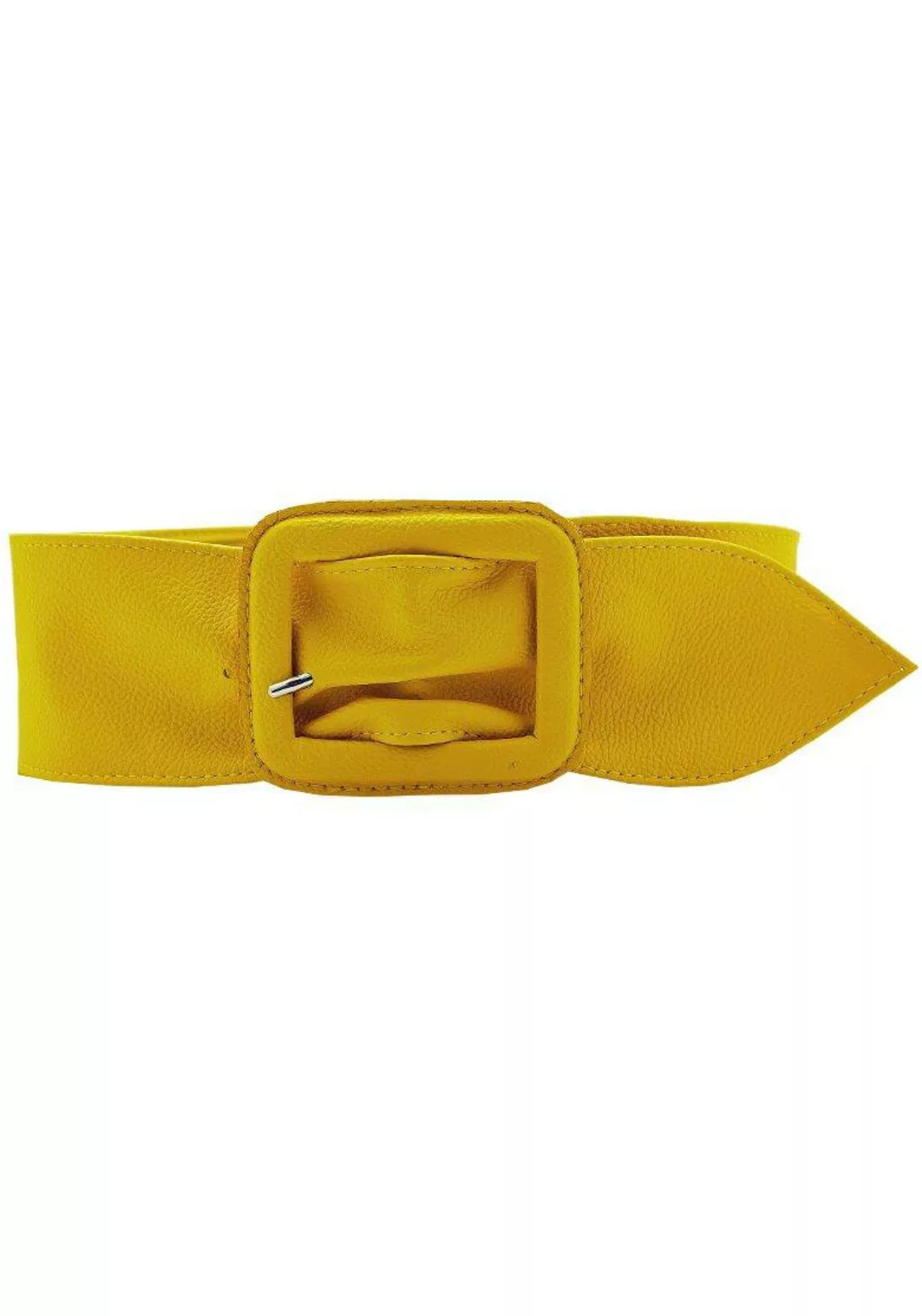 AnnaMatoni Ledergürtel, mit bezogener Schließe günstig online kaufen