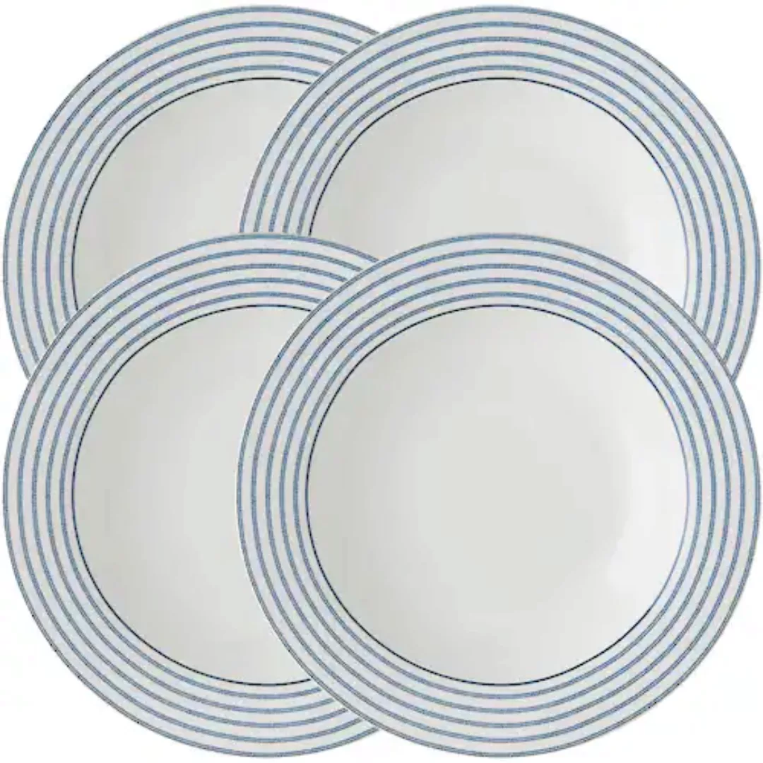 LAURA ASHLEY BLUEPRINT COLLECTABLES Suppenteller »Candy Stripe«, (Set, 4 St günstig online kaufen