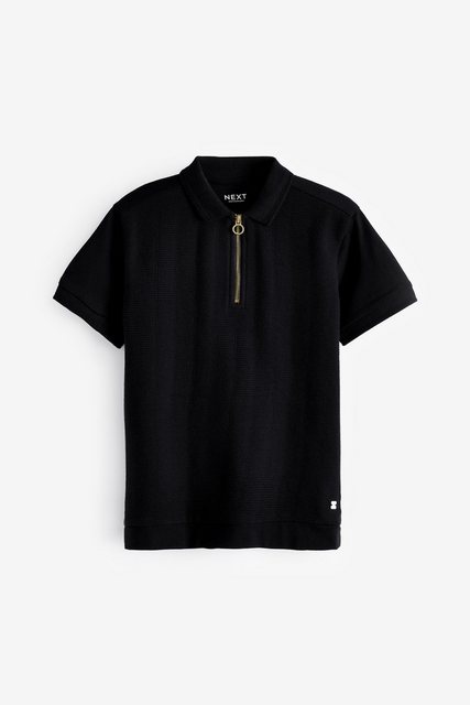 Next Poloshirt Kurzärmeliges RV-Polohemd mit Struktur (1-tlg) günstig online kaufen