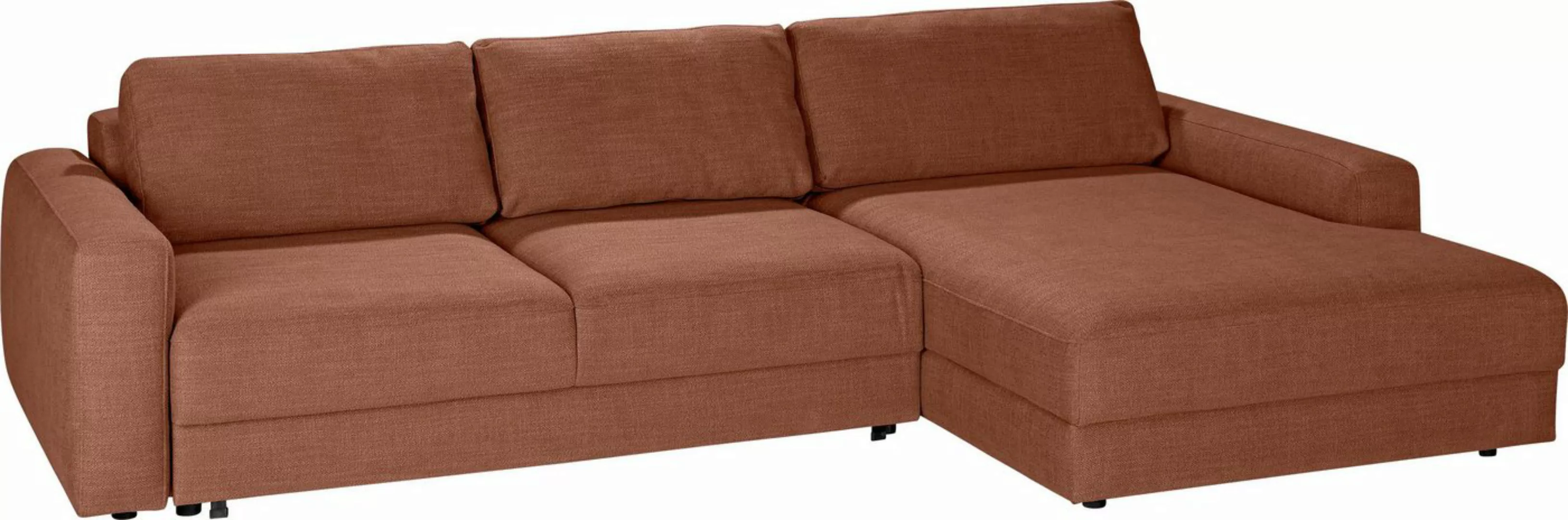 TRENDMANUFAKTUR Ecksofa "0, L-Form", wahlweise mit Bettfunktion und Bettkas günstig online kaufen