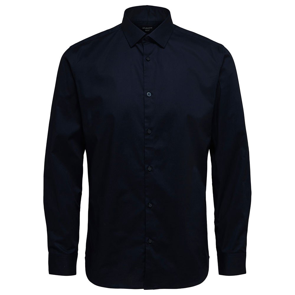 Selected Brooklyn Slim Langarm Hemd 2XL Navy Blazer günstig online kaufen