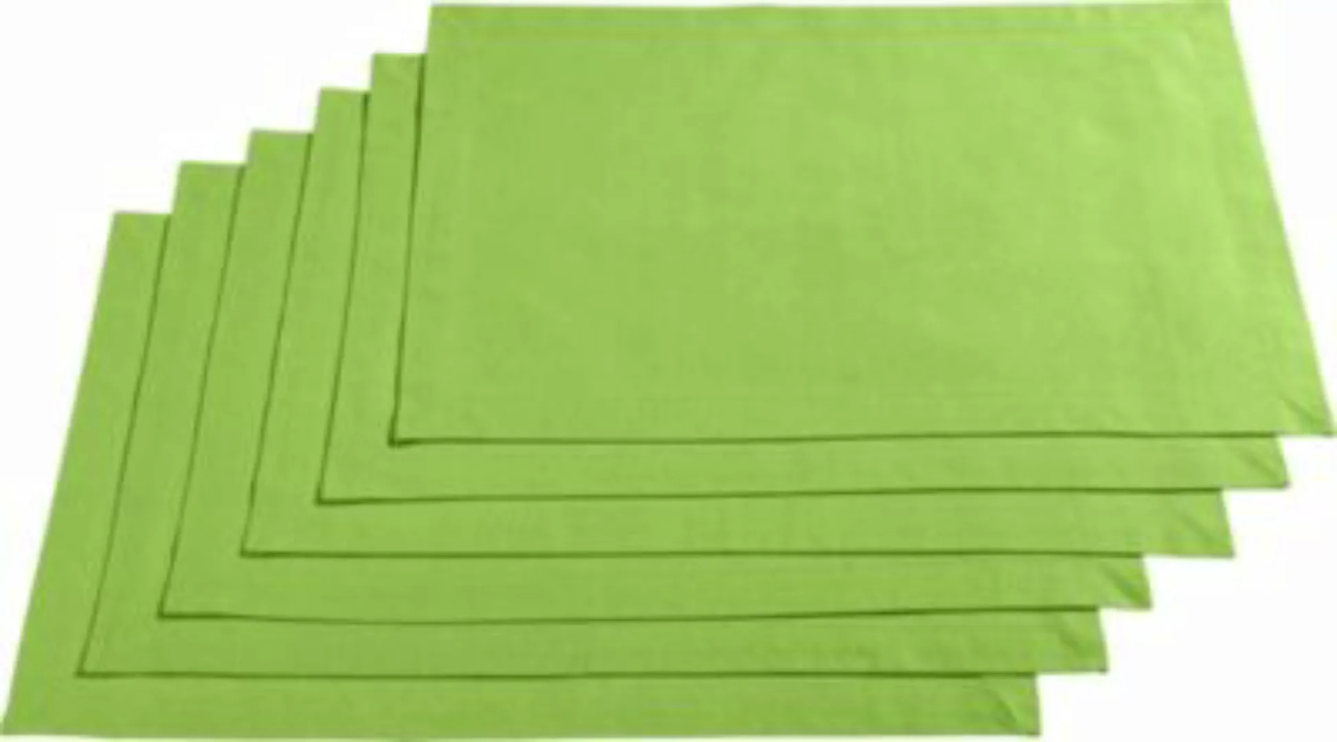 REDBEST Tischset  6er-Pack Seattle grün Gr. 30 x 45 günstig online kaufen