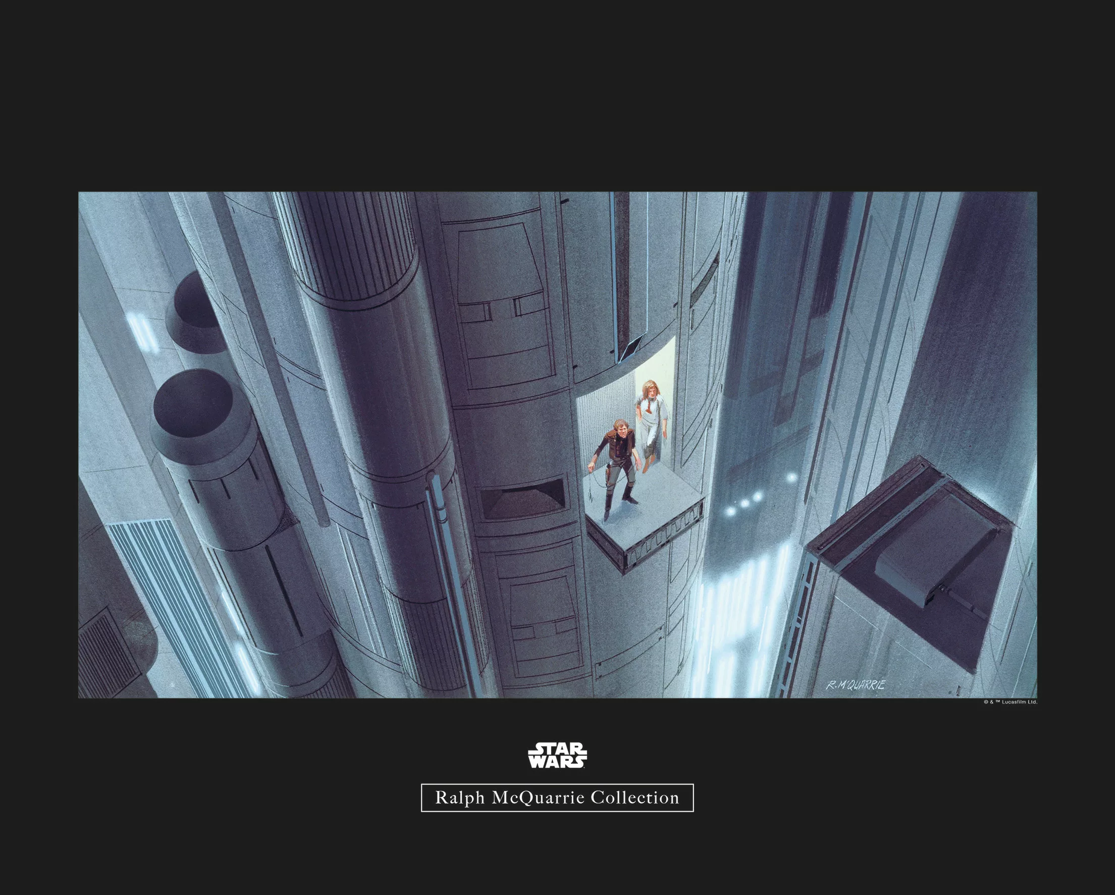 Komar Wandbild Star Wars Escape 50 x 40 cm günstig online kaufen