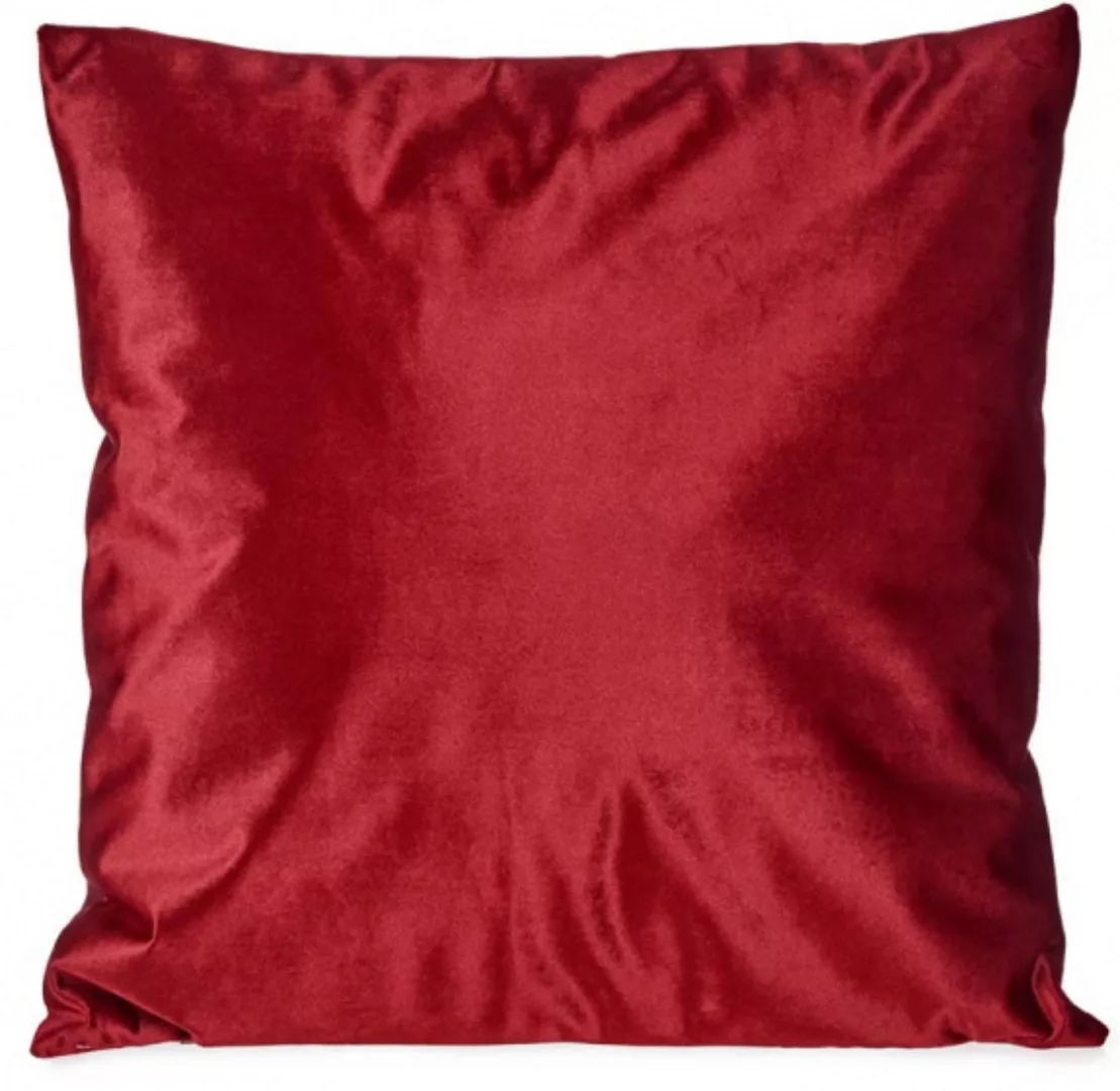 Dekokissen 60 X 60 Cm Polyester Rot günstig online kaufen