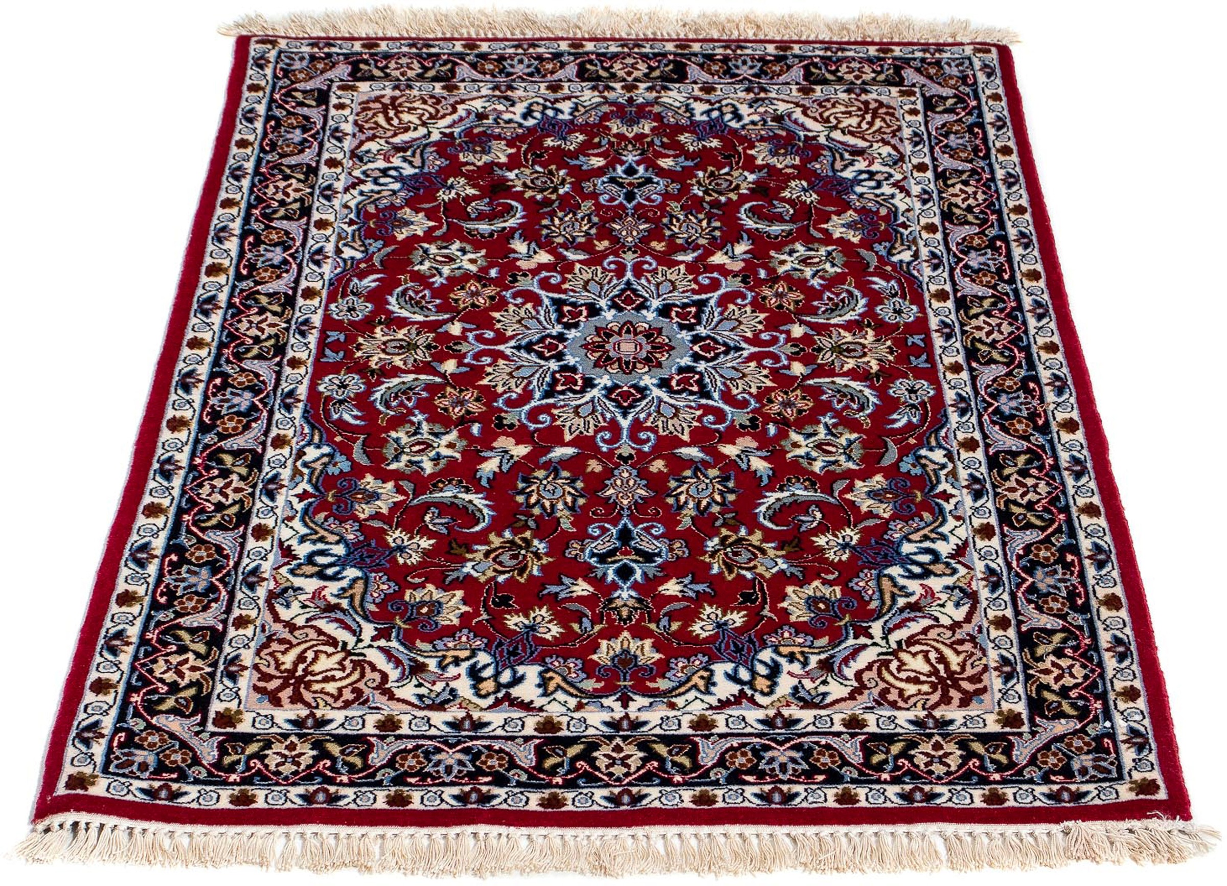 morgenland Orientteppich »Perser - Isfahan - Premium - 101 x 71 cm - dunkel günstig online kaufen