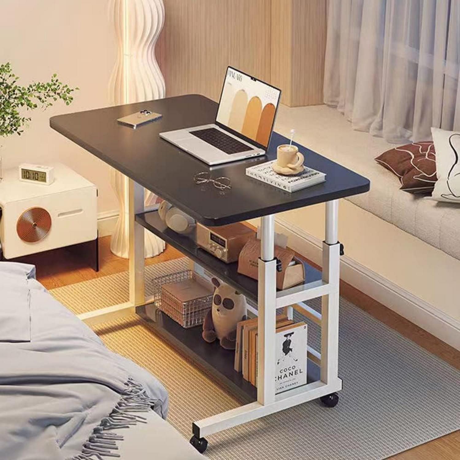 LuxusKollektion Computertisch Mobiler höhenverstellbarer Schreibtisch auf günstig online kaufen