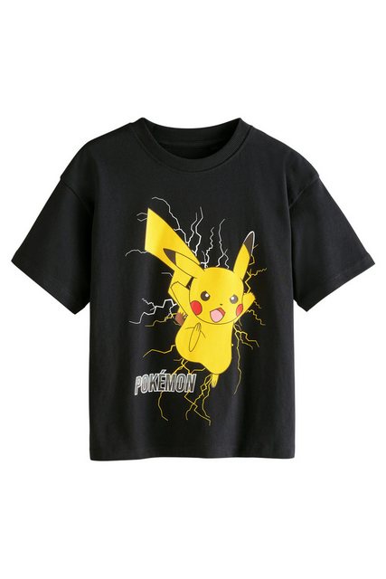 Next T-Shirt Lizenziertes Kurzarm-T-Shirt, Pokémon (1-tlg) günstig online kaufen