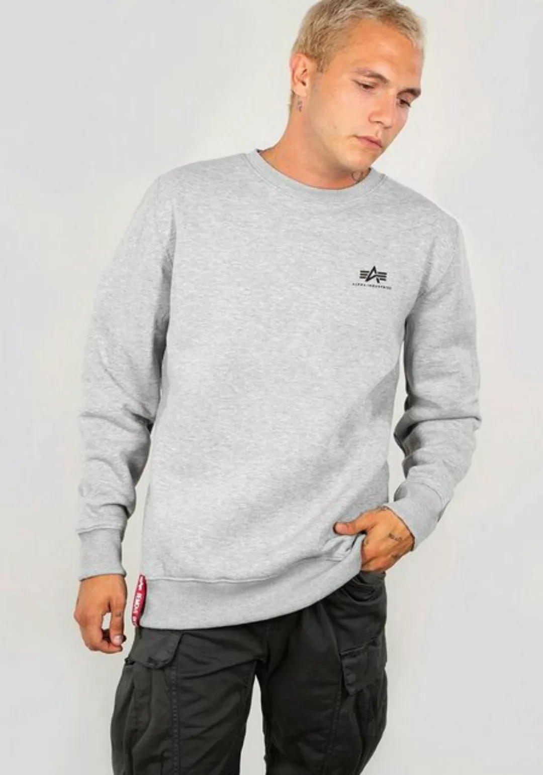 ALPHA INDUSTRIES Sweater Small Logo 188307/142 günstig online kaufen