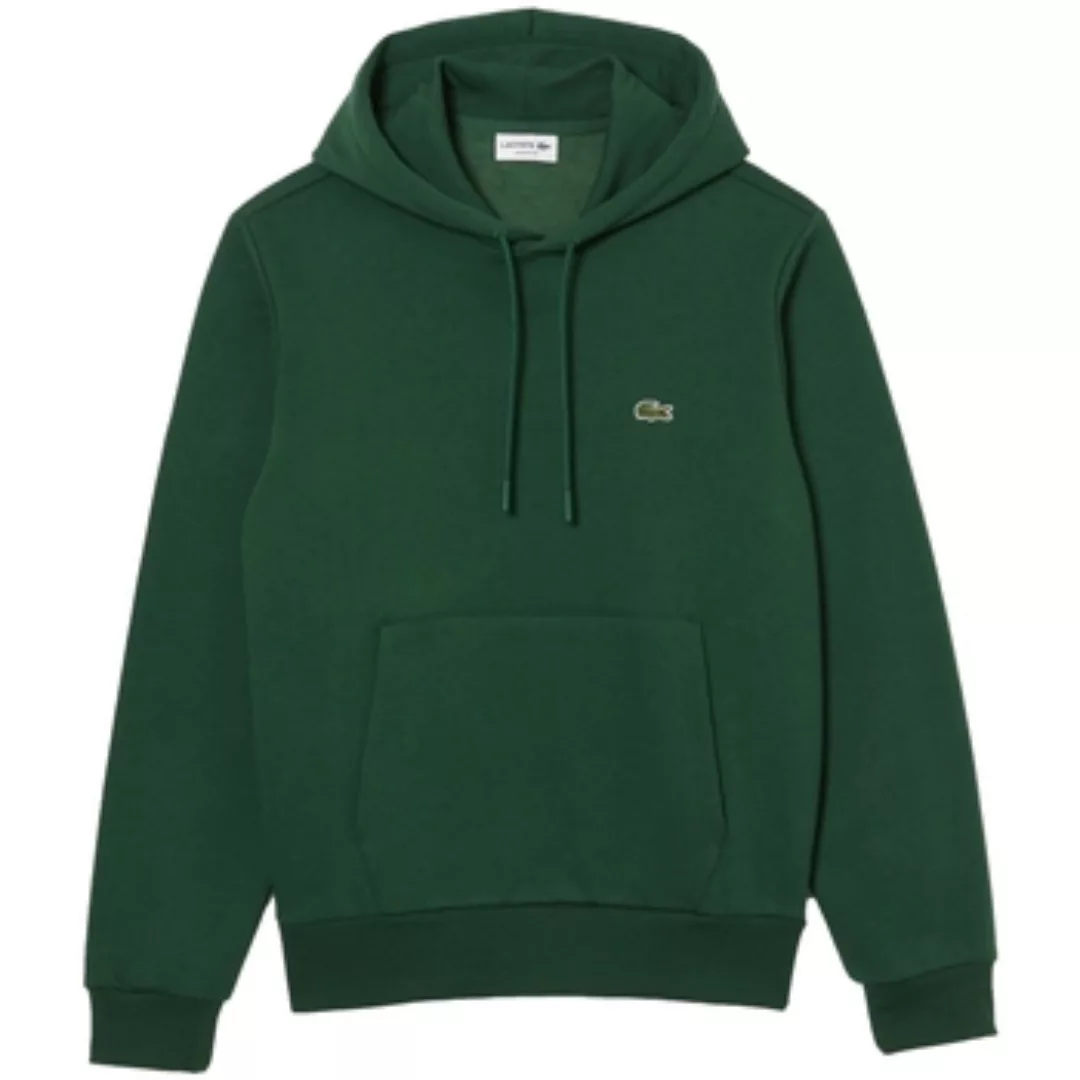Lacoste  Sweatshirt Organic Brushed Cotton Hoodie - Vert günstig online kaufen