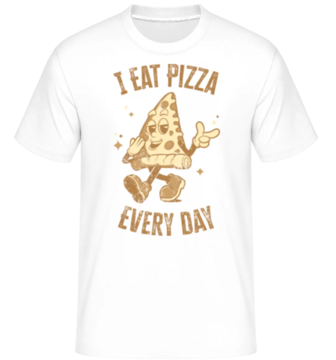 I Eat Pizza Every Day · Shirtinator Männer T-Shirt günstig online kaufen