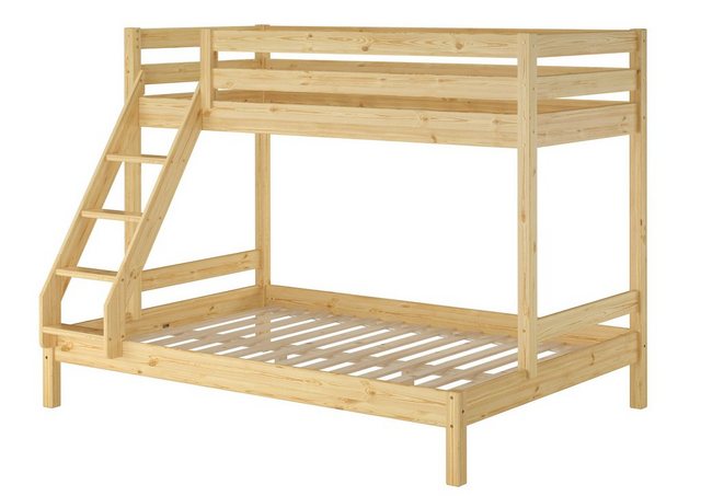 ERST-HOLZ Etagenbett Doppel-Etagenbett 90x200 u 140x200 für Erwachsene Kief günstig online kaufen