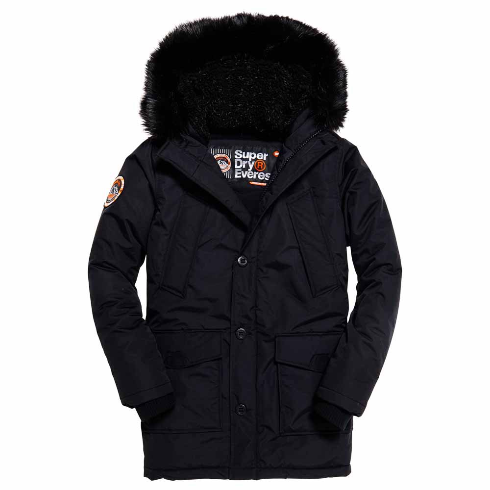 Superdry Everest Mantel XL Jet Black günstig online kaufen