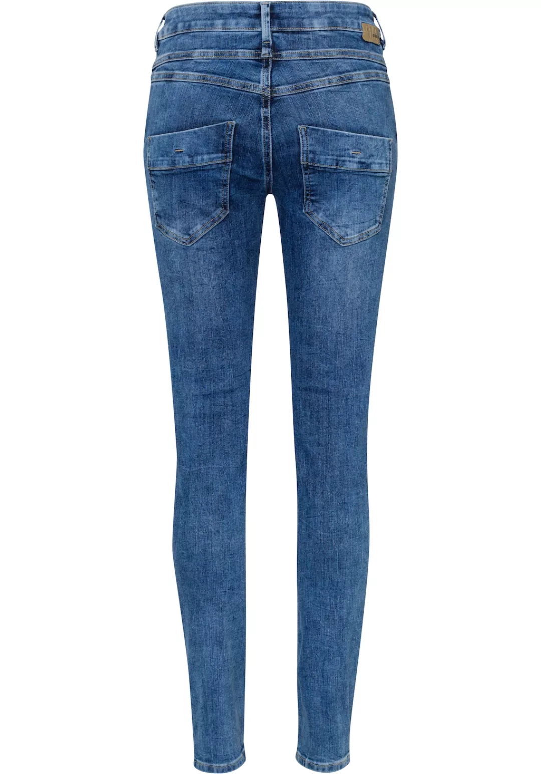 GANG Slim-fit-Jeans "94CARLI", mit offener Knopfleiste günstig online kaufen
