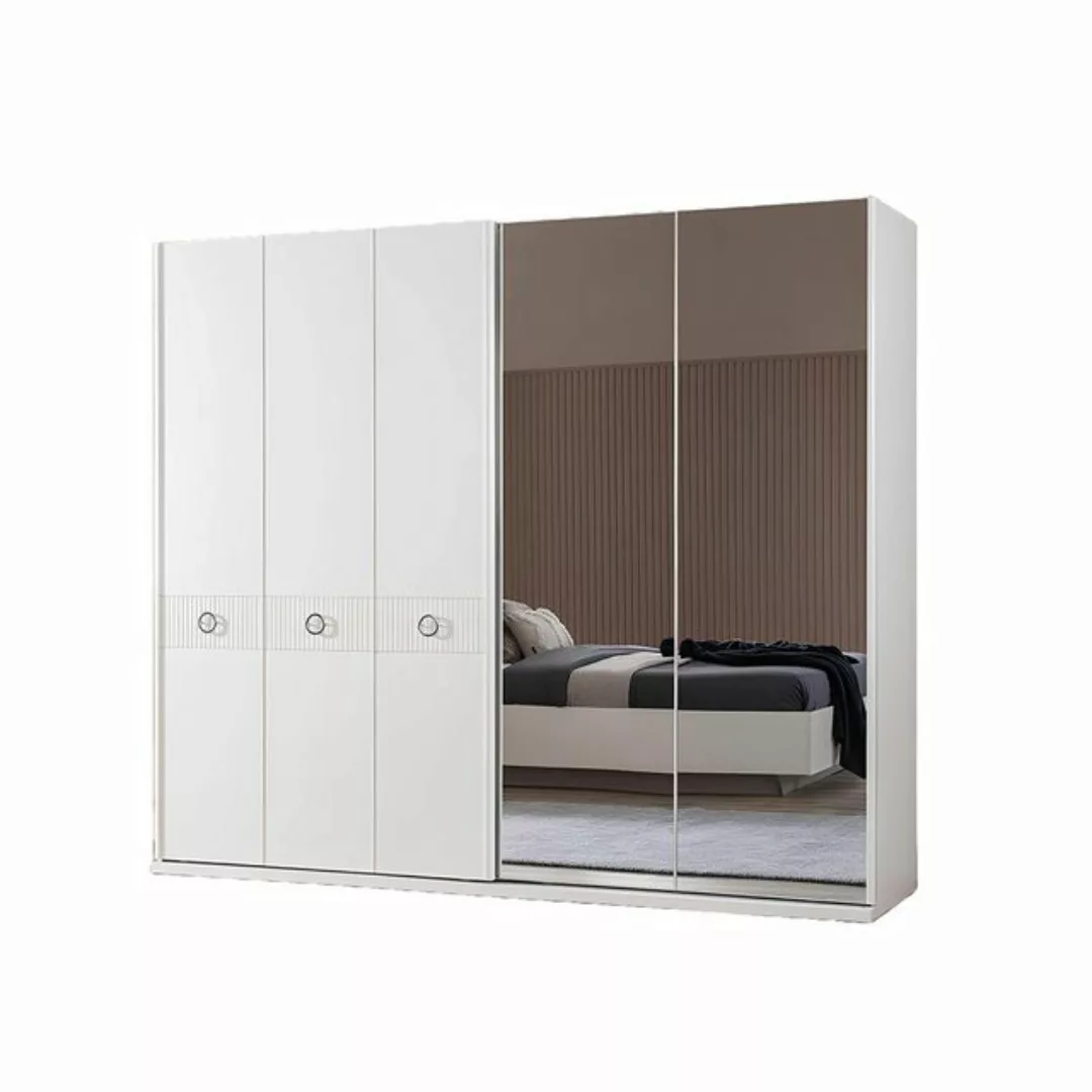 JVmoebel Kleiderschrank Kleiderschränke Modern Kleiderschrank Schränke Weiß günstig online kaufen