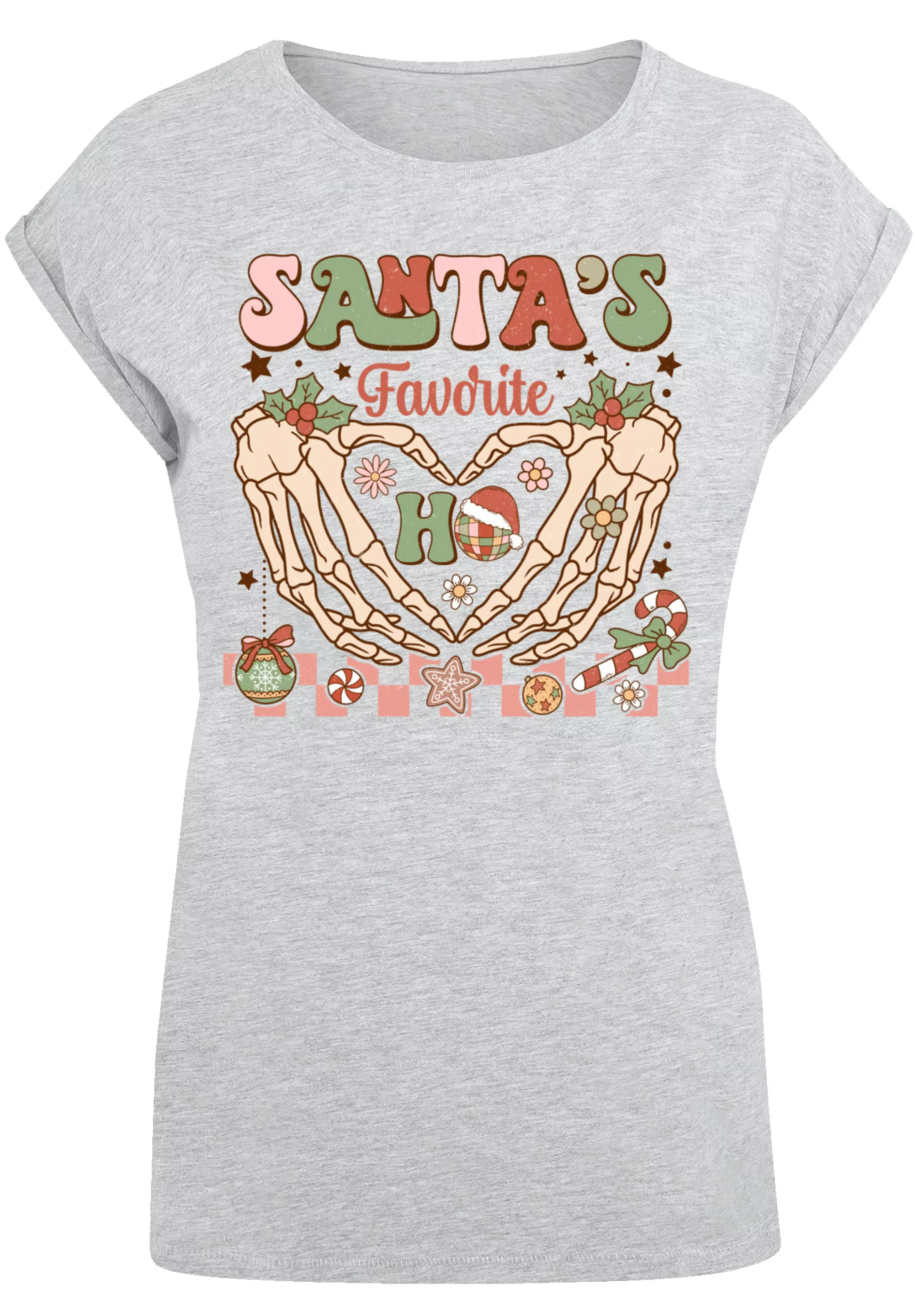 F4NT4STIC T-Shirt "Santas favorite Ho Ho Ho Weihnachten", Premium Qualität, günstig online kaufen