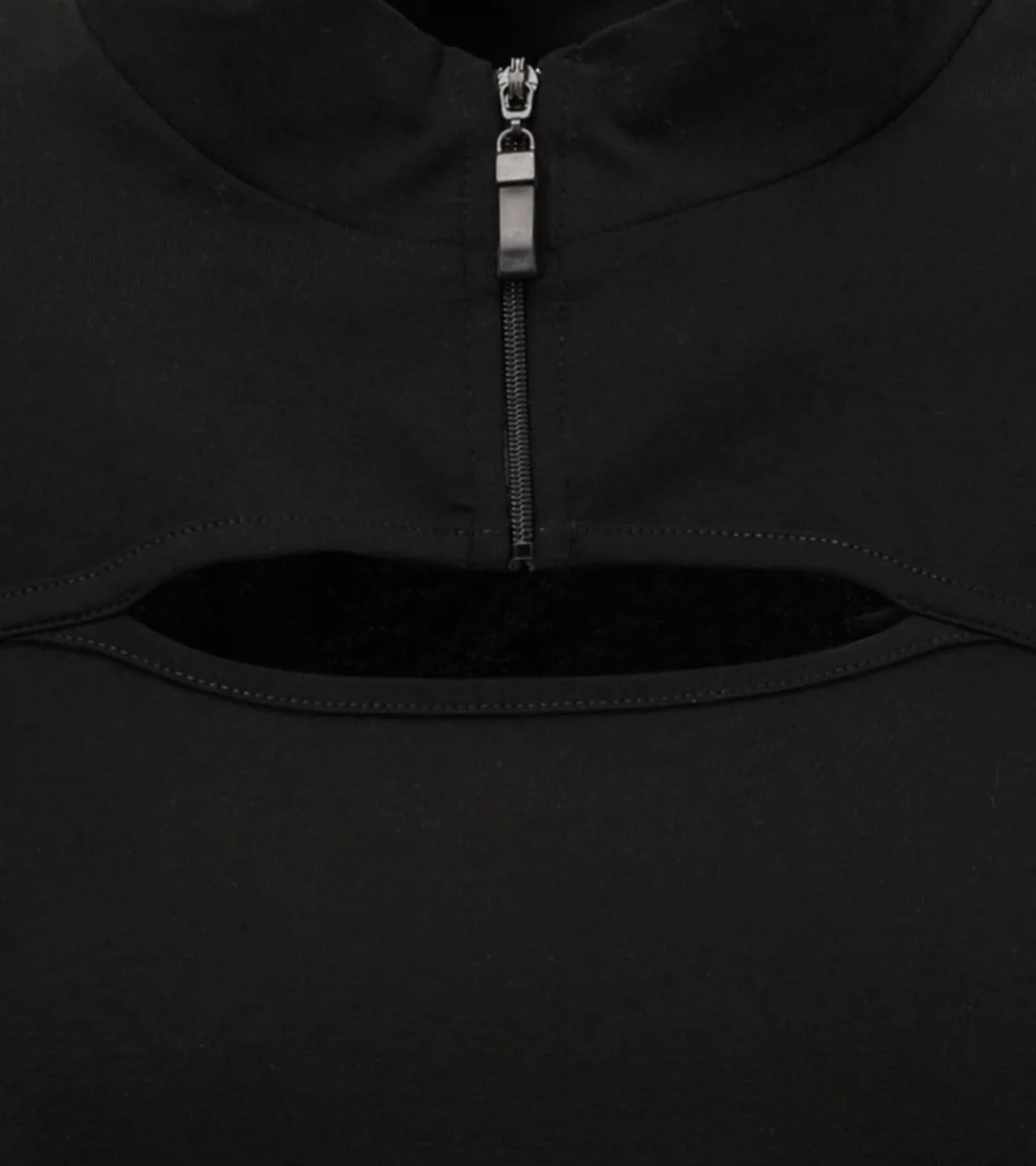 Aniston CASUAL Langarmshirt, mit raffiniertem Cut-out - NEUE KOLLEKTION günstig online kaufen