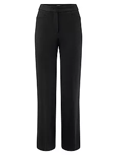 Knöchellange Straight Fit-Hose Peter Hahn schwarz günstig online kaufen